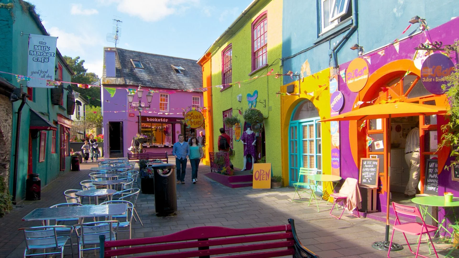 Colourful Kinsale in Co Cork